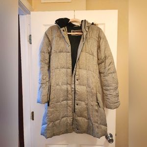 Eddie Bauer Winter Coat with Faux Fur Trimmed Hood - Women's Size M